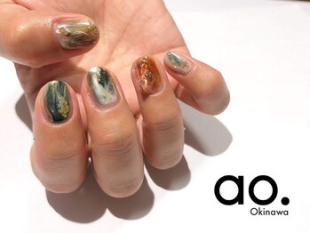 アオ おもろまち(ao.)/85min/ニュアンス Nail ao.沖縄