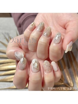 ダリア トータルビューティー(Daria. total beauty)/茅場町 八丁堀 シンプルネイル
