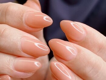 サロンド ジュリエットの写真/【自爪を痛めないパラジェル変更無料★】高技術で納得の仕上がりが自慢のサロン♪うる艶ワンカラー¥3980☆