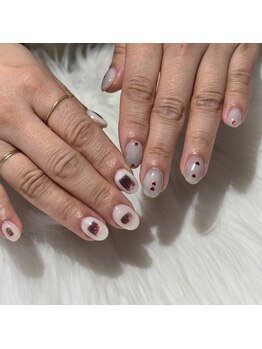 シェルネイル(SHELL NAIL)/ちぐはぐ/staff:Noa