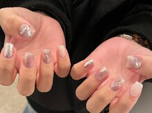 ヴィコ 名古屋栄(vico)/ニュアンスネイル/@vico_ktgw