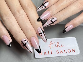 キヒ 渋谷店(Kihi)/フレンチネイル6本+アート4本