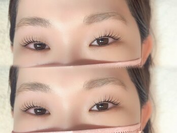 Aminyパリジェンヌ/バインドロック/フラットラッシュ/LED/マツエク/まつげパーマ/眉毛/まつげパーマ/マツパ/新宿