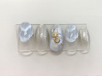 ネイルアンドアイ ミント(nail&eye mint)/8月キャンペーンネイル