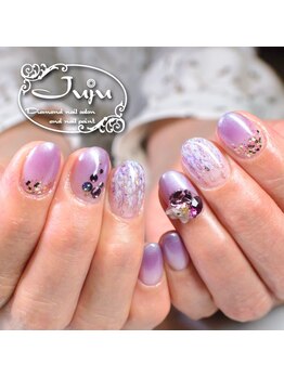 ジュジュ(Juju)/藤の花ネイル
