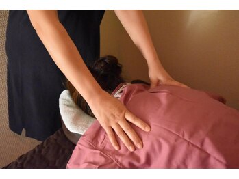 笑顔/マッサージ