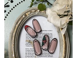 クリスマスコミックネイル