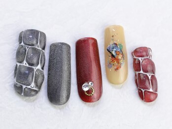 イリス(IRIS)/定額制ネイルで華やかに♪ D