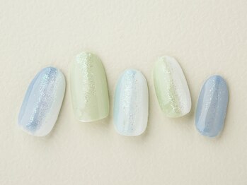 ティアリーネイル コレットマーレ店(Tiary Nail)/縦グラデーション