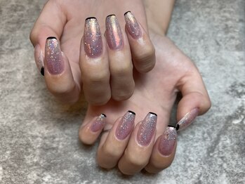 プラス ファースト(Plus 1st)/オーロラネイル by sasabe