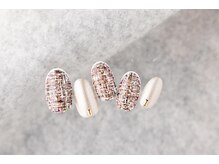 エムスラッシュ ネイル センター北店(M.SLASH)/ツイードネイル