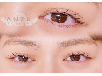 アンズ(ANZU.)の写真/豊富なメニューからご提案】似合わせまつ毛パーマやカラーエクステなどでナチュラルで上品なお仕上がりに♪