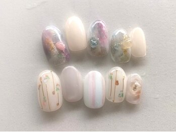 ルアム 恵比寿店(ruam)の写真/恵比寿トップクラスの高技術サロン！大人気ニュアンス～繊細アートまでお任せください★指先からHAPPYに♪