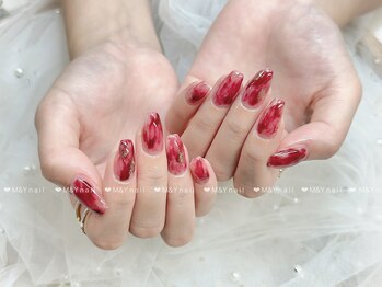 エムアンドワイ 秋葉原店(M&Y)/マーブルネイル/パラジェル