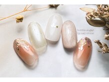 バブル シュガー バイ ネイルクローネ(bublle sugar by.nail crone)/ハートチークネイル