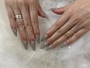 長さだしロングネイル