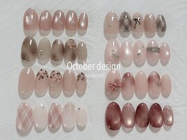 10月 季節限定デザイン¥8600～