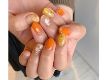 ネイルズ ララ(nails Lala)/Orange