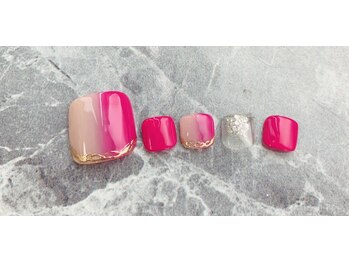ヴァンネイル 海老名店(Van Nail)/フット定額デザイン ¥4990