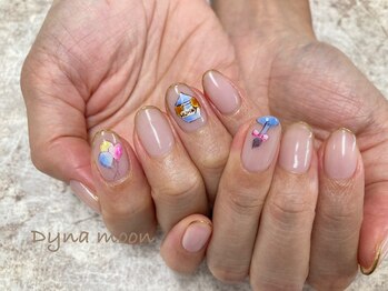 ダイナ ムーン(Dyna moon.)/手描きネイル