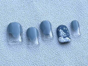 カラ ネイル 中津店(calla nail)/冬ネイル