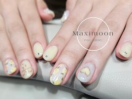 手書きバラネイル