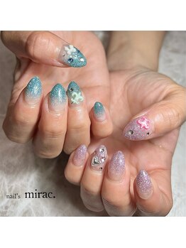 ネイルズミラク(nail's mirac.)/アシメネイル