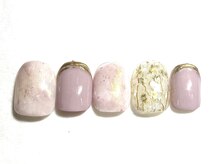 ネイルアンドアイラッシュサロン ティッシュ(tissue)/１０月キャンペーンネイル