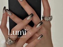 ルミネイル 大宮東口店(Lumi Nail)/金属光宿る未来黒美学像型1