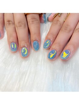 ノラ シブヤ(NORA SHIBUYA)/うるうる氷ネイル