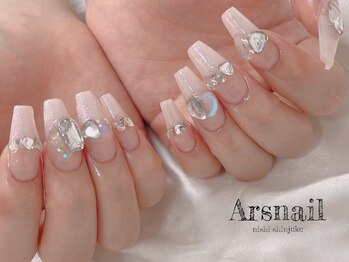 アルスネイル(Ars nail)/キラキラ韓国ネイル