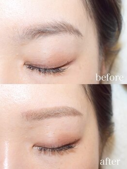 グラムサロン(g salon)の写真/高い提案力＆個室空間で、忙しい方も静かに過ごせる大人女性にオススメのサロン♪理想のお目元を叶えます!
