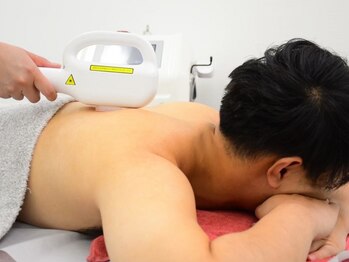 サンビューティー 心斎橋(SAN Beauty)の写真/毎日の髭剃り・剃った後の青髭・カミソリ負けから卒業☆業界TOPレベルジェル不使用の国産脱毛機ネクスト◎