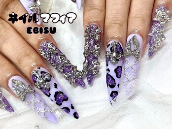 ネイルマフィア 恵比寿(NAIL MAFIA)の写真/【痛ネイルの施術も可能】お客様の理想を創り上げる驚きの再現率！※痛ネイルのご予約 はLINEのみ 