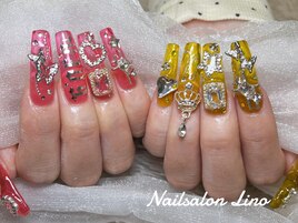 お誕生日ネイル