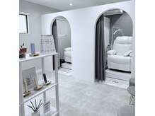 アイル(eil.)の雰囲気（完全個室で周りを気にせずゆったり施術を受けていただけます♪）