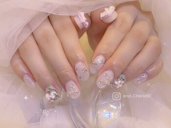 テディベア(Teddy Bear)の写真/ワンホン・韓国ネイルなど豊富なカラーとパーツで可愛いが叶う♪