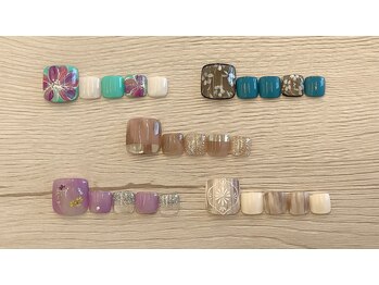 キャンアイドレッシー 本庄上里店(Can I Dressy)/4月フット定額デザイン￥6500