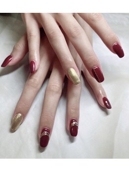 ラグネル(Luxnal)/大人冬ネイル