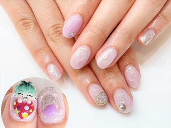 ネイルコレクション ピンク(Nail Collection Pink)/推しネイル★ヒプマイ：白膠木簓