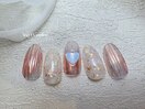 ミラーニュアンスネイルバカラ