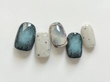 クレモアネイル 池袋西口店(CLEMORE NAIL)/ブルーニュアンスネイル