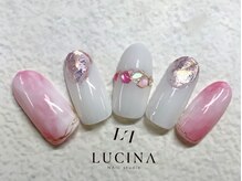 ネイルスタジオ ルキナ(LUCINA)/H-781大人ぷっくりシェルネイル