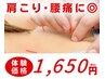 【12/1～28限定★】肩こり・腰痛・眼精疲労に◎プロの鍼灸ケアを体験！
