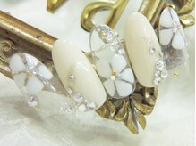 ネイルサロン ディーバ ギンザ(Nail salon Diva GINZA)/クリアフラワー　¥9500