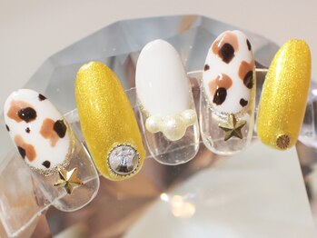 ネイルサロン べルフ(nail salon Verf)/春ネイル♪ラウンドフレンチ☆