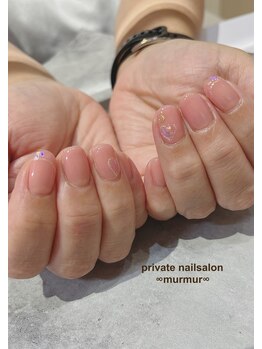 プライベート ネイルサロン マーマ(murmur)/ワンカラーアレンジ
