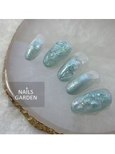 ネイルズガーデン(NAILS GARDEN)/バブルネイル