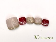 エリクサーネイル 五反田(Elixir Nail)/フットやり放題／クーポン使用