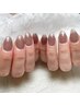 【HAND】初回オフ無料◆チップ長さだし10本　ワンカラー/ラメグラ